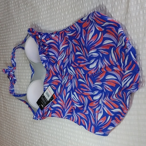 NWT Women's One Piece Multicolored Speedo Swimsuit - Picture 8 of 16